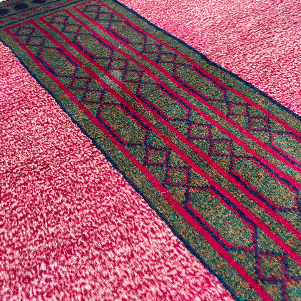 152 x 88 cm | Afghan Herati Baluch Rug (Old 1980)