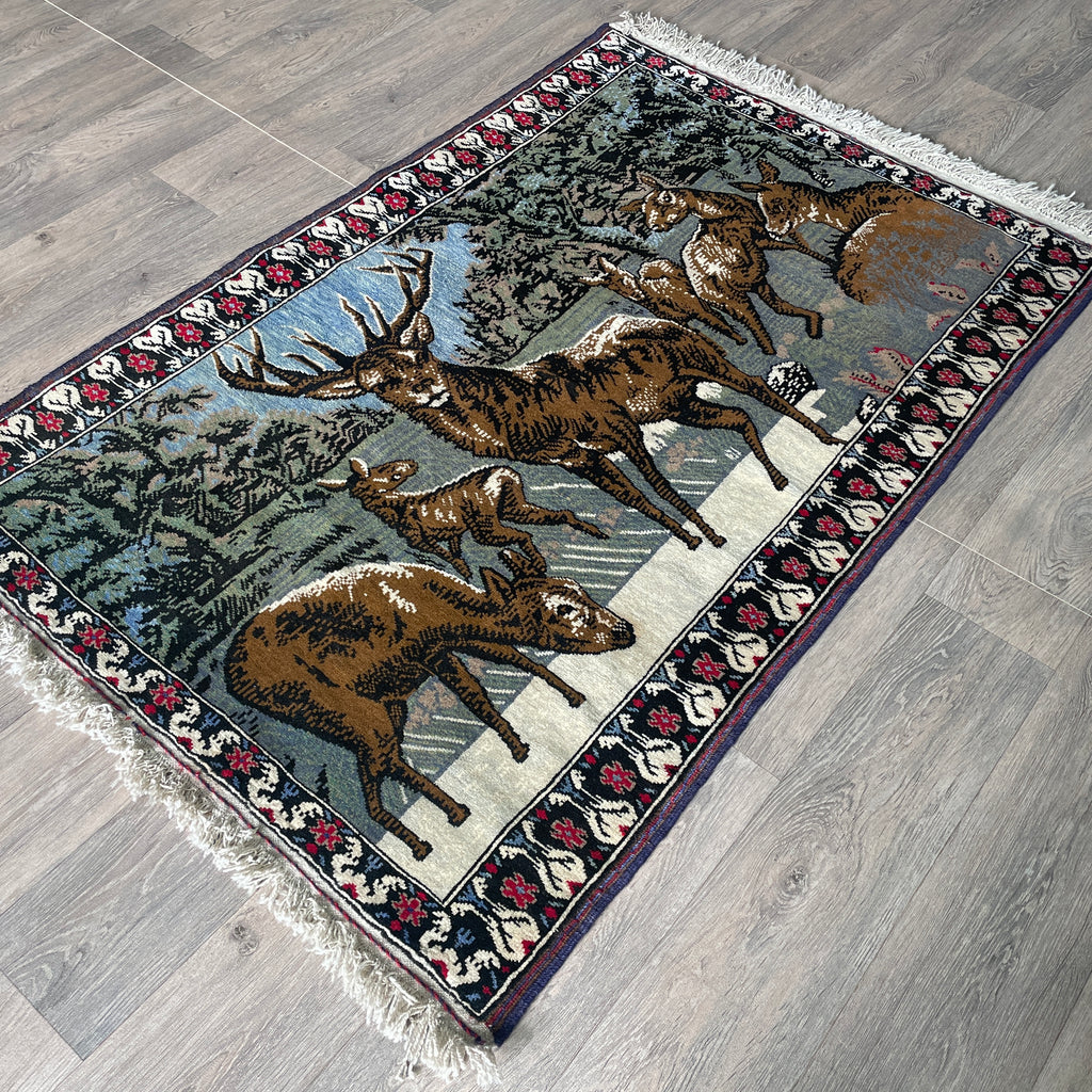 Afghan Gabbeh Wall Rug