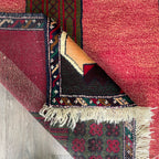 152 x 88 cm | Afghan Herati Baluch Rug (Old 1980) - Khorasan Rugs