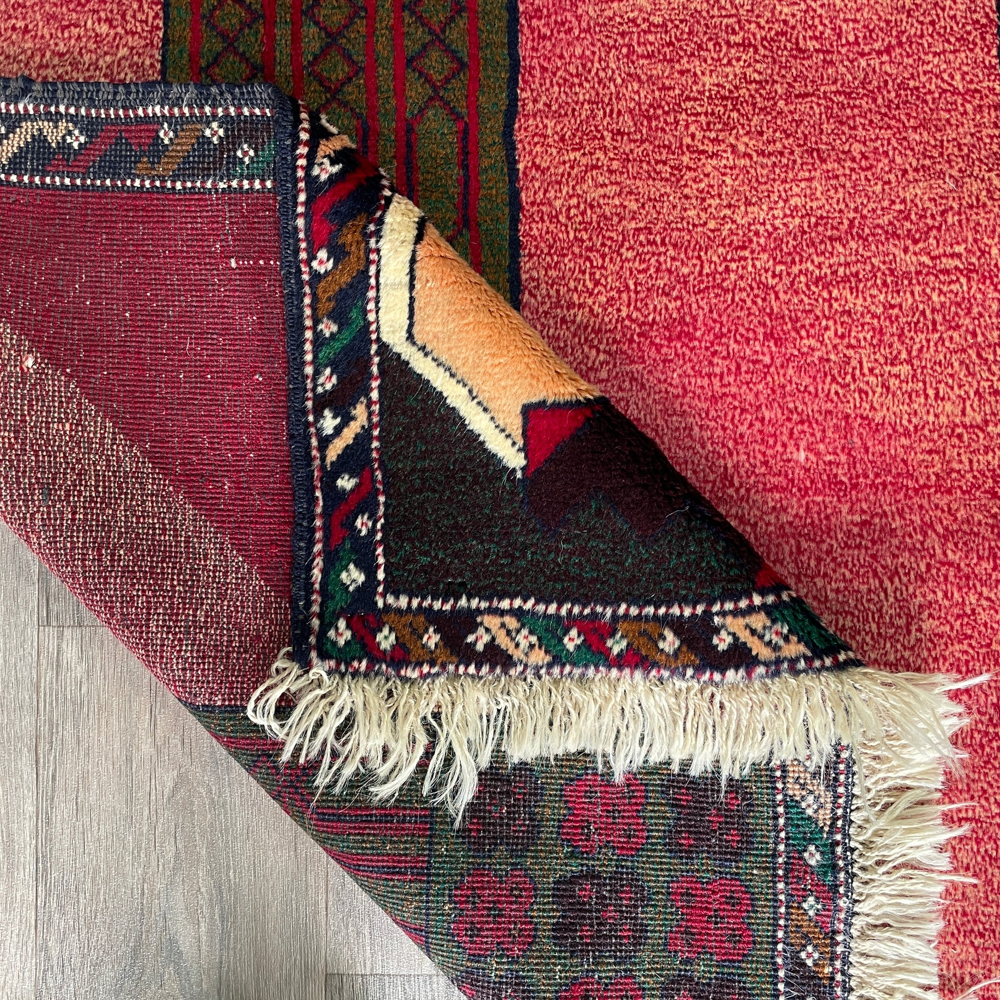 152 x 88 cm | Afghan Herati Baluch Rug (Old 1980)