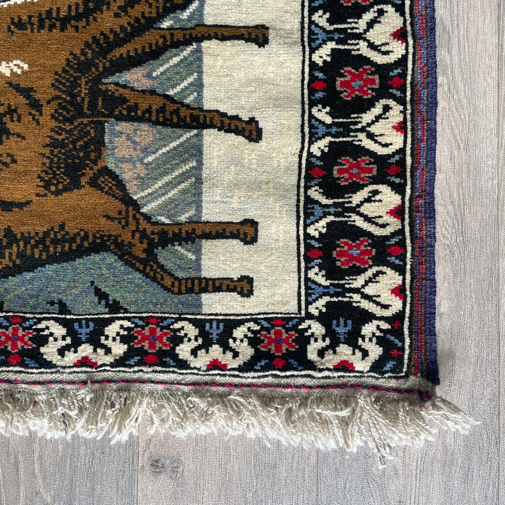 Afghan Gabbeh Wall Rug