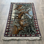 Afghan Gabbeh Wall Rug