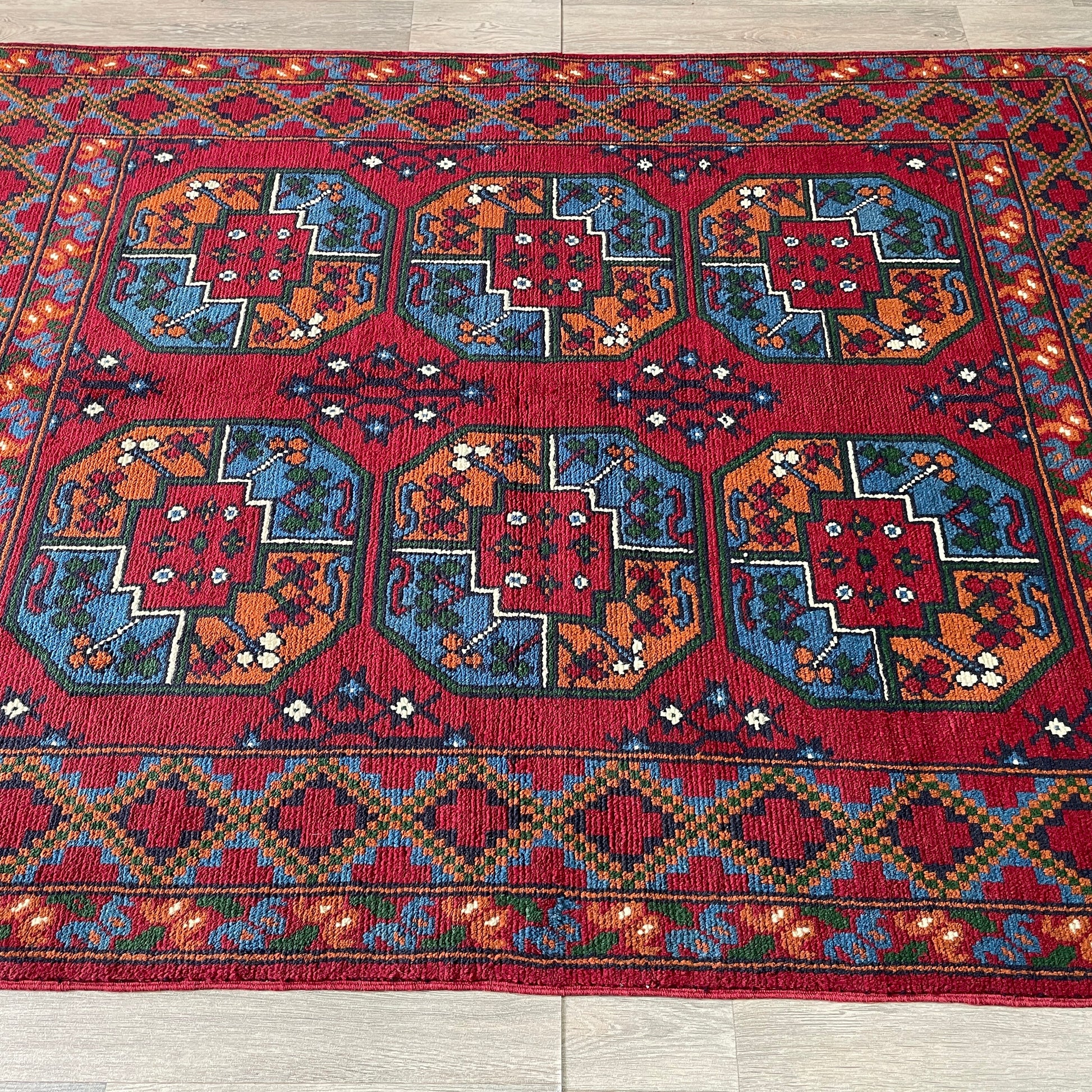 199 x 145 cm | Afghan Aqcha Rug