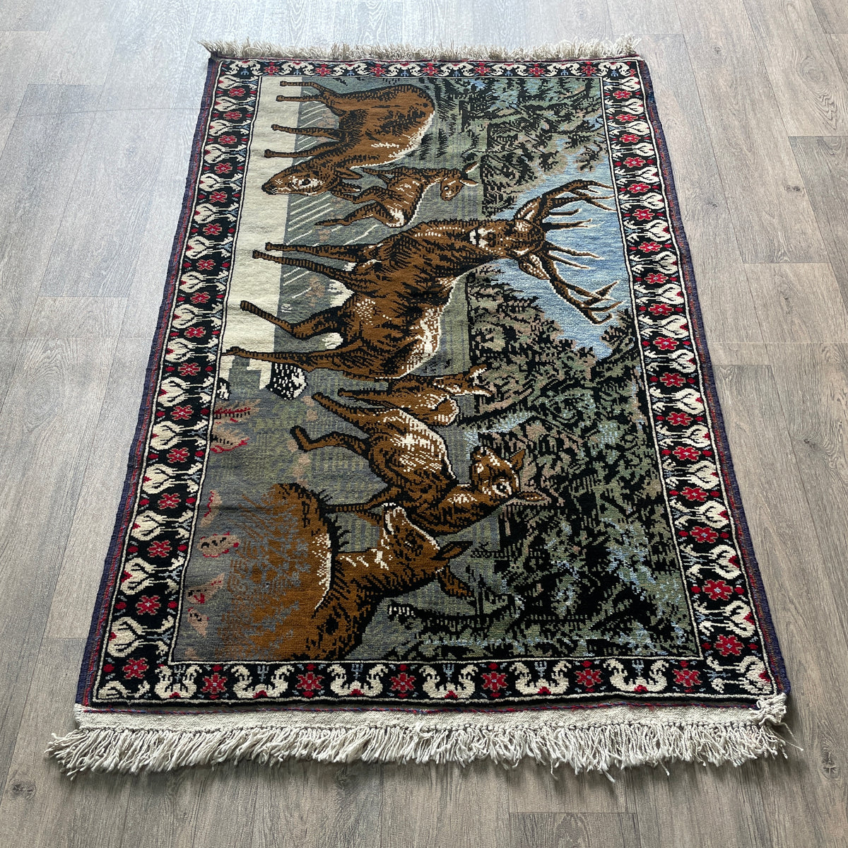 Afghan Gabbeh Wall Rug