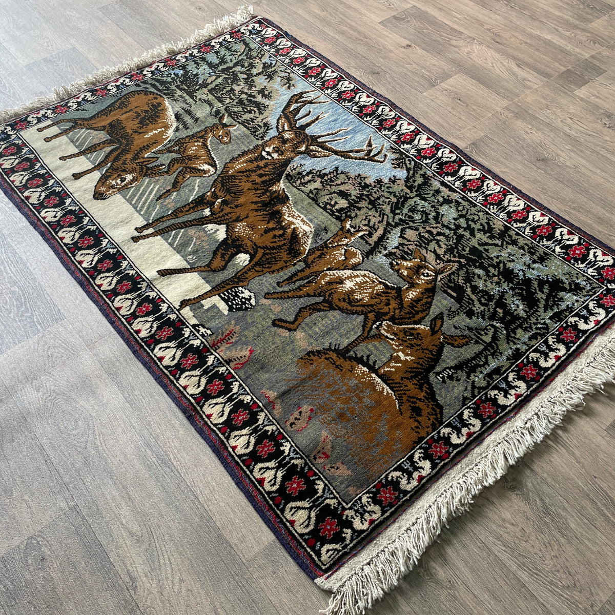 Afghan Gabbeh Wall Rug