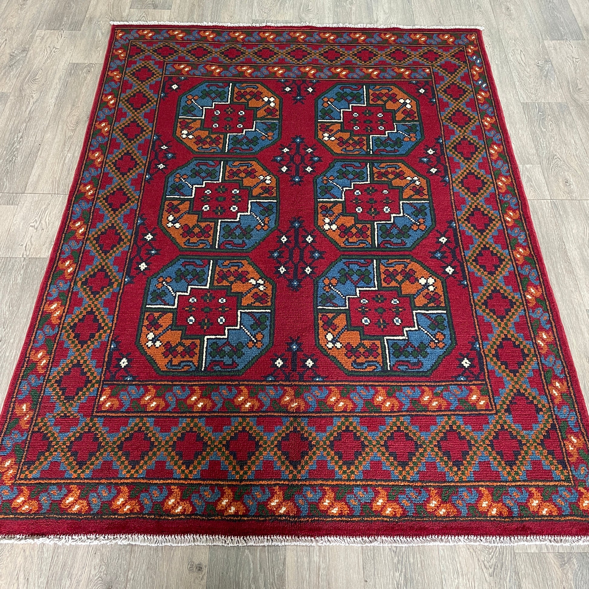 199 x 145 cm | Afghan Aqcha Rug
