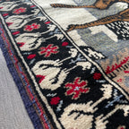 Afghan Gabbeh Wall Rug