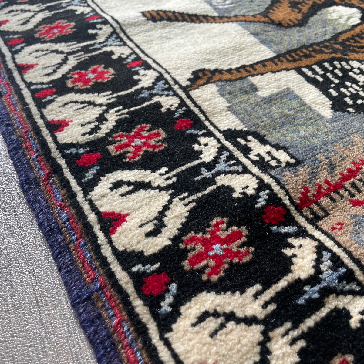 Afghan Gabbeh Wall Rug
