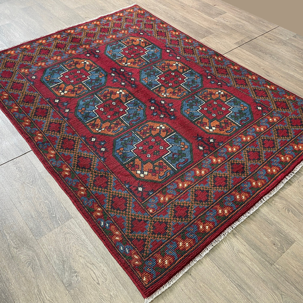 199 x 145 cm | Afghan Aqcha Rug