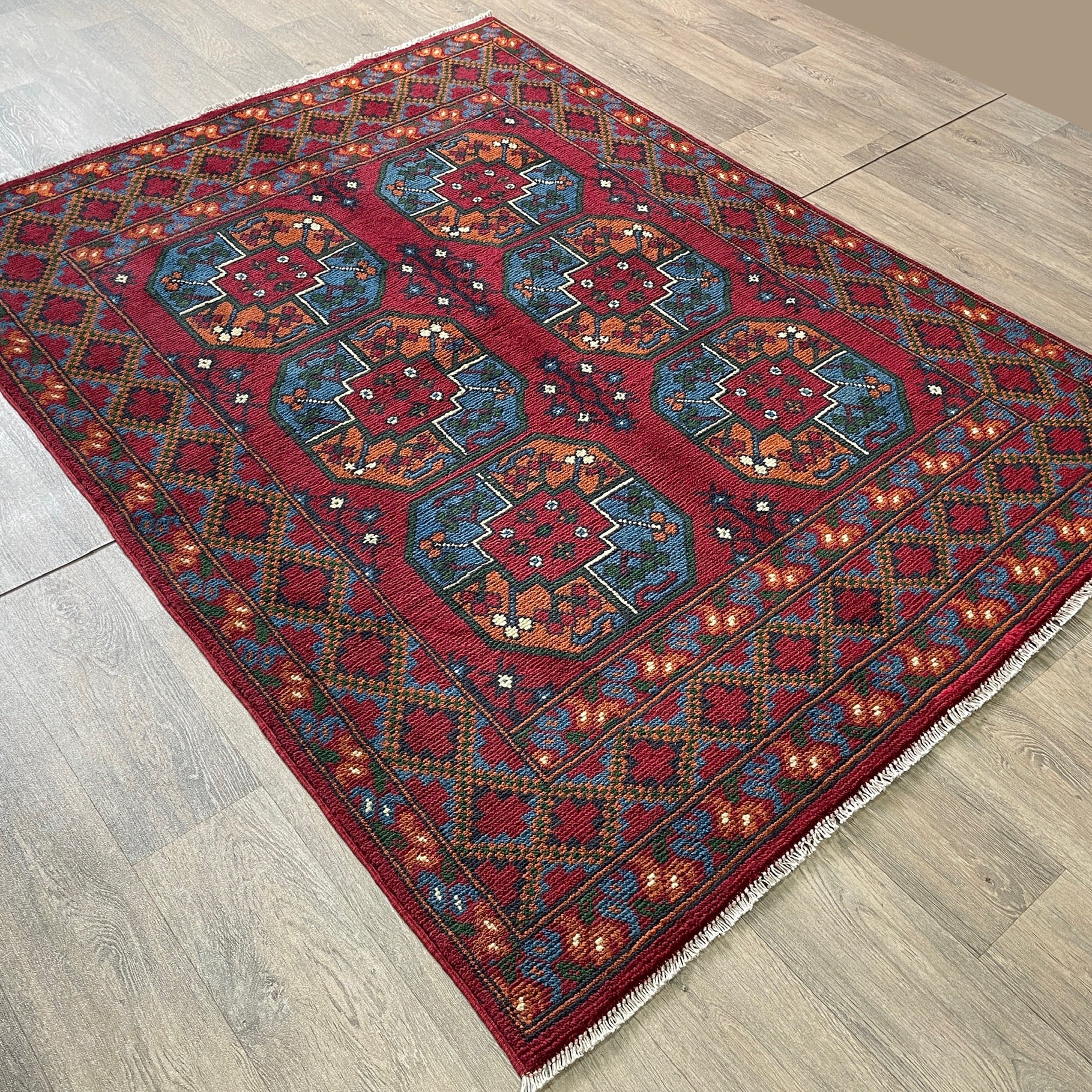 199 x 145 cm | Afghan Aqcha Rug