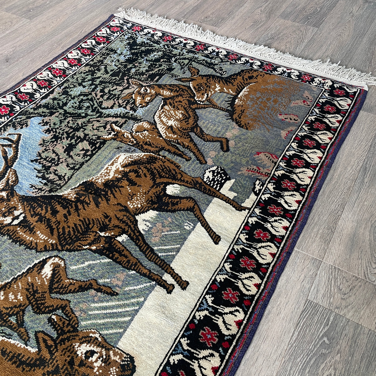 Afghan Gabbeh Wall Rug