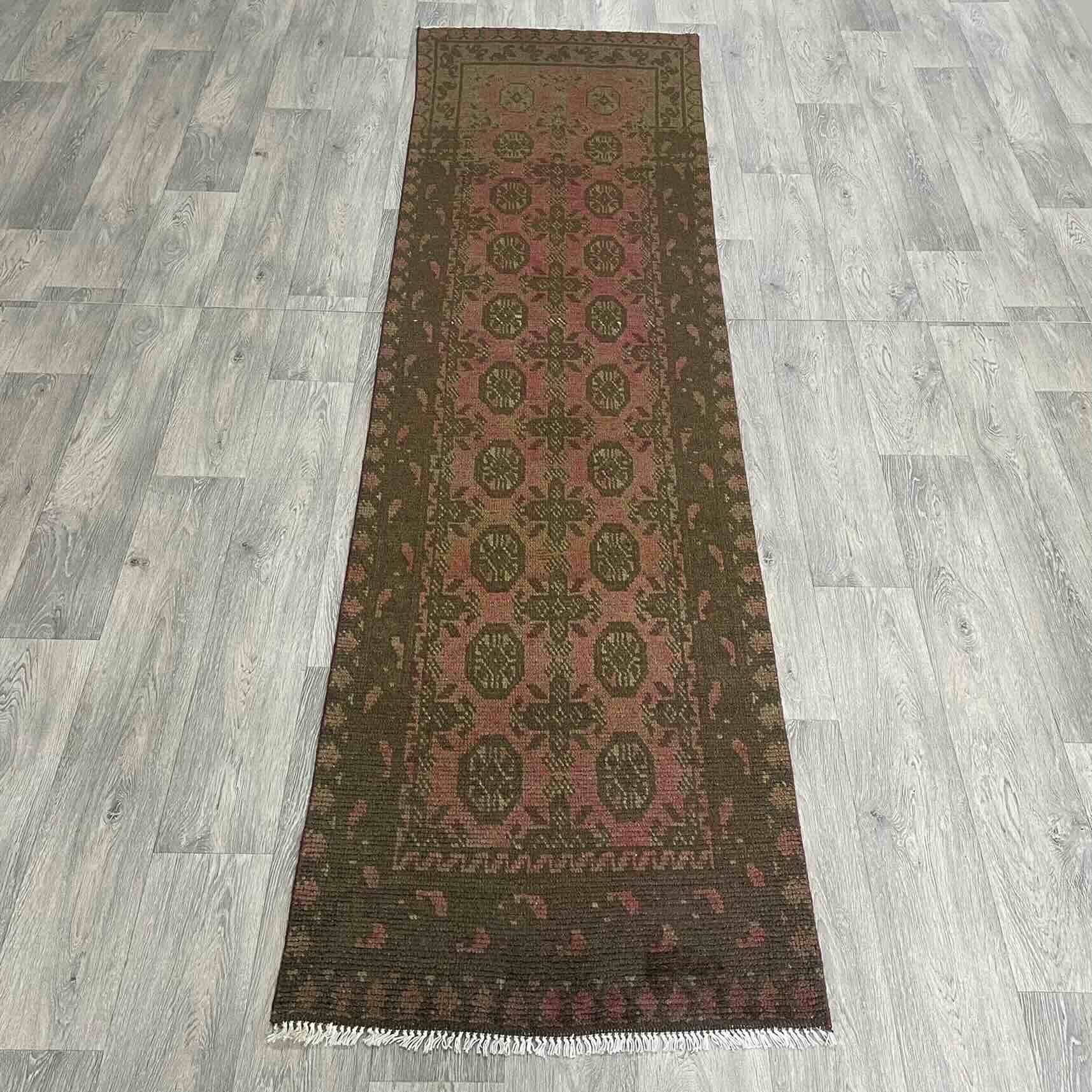 Old Afghan Aqcha Runner c. 1980