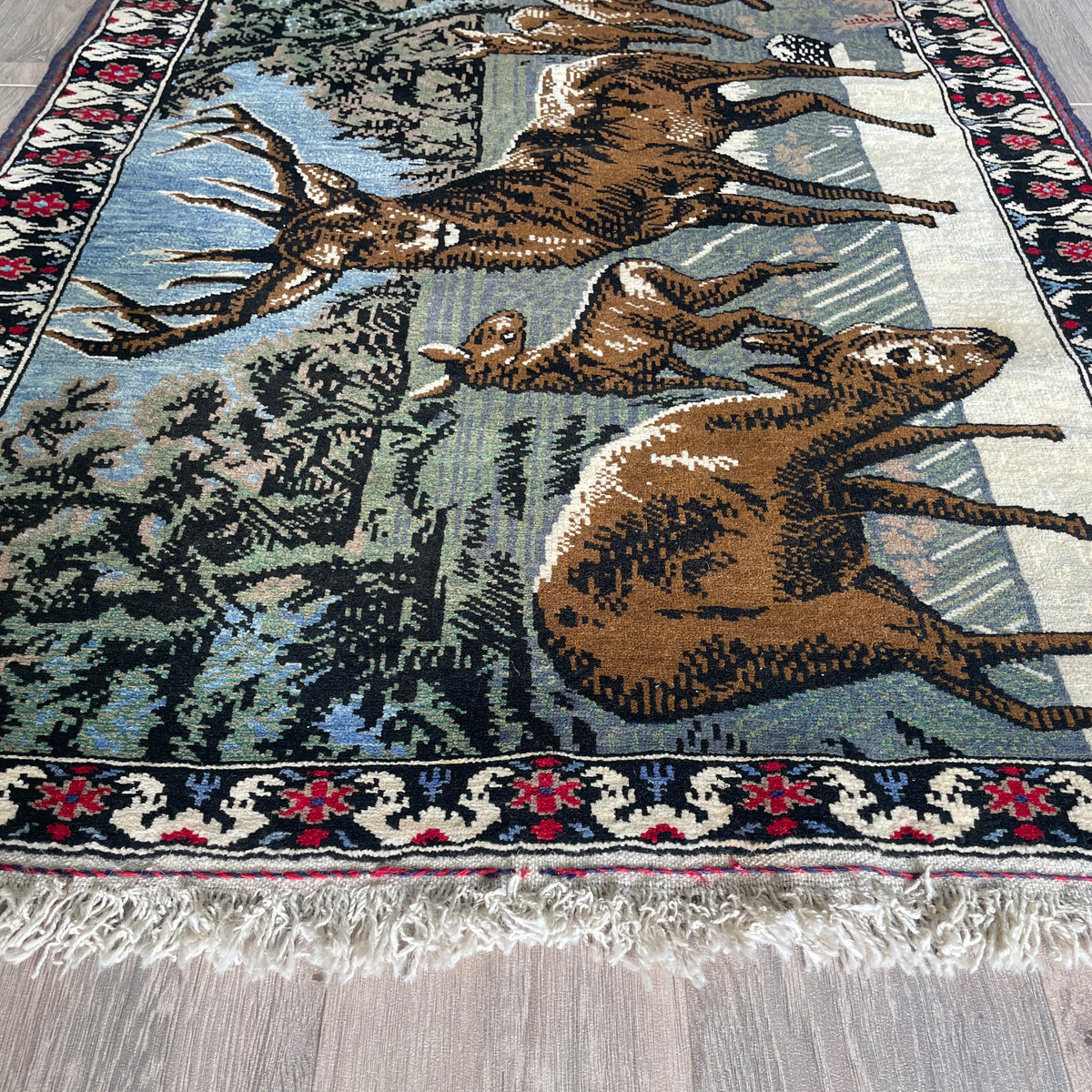 Afghan Gabbeh Wall Rug