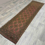 Old Afghan Aqcha Runner c. 1980
