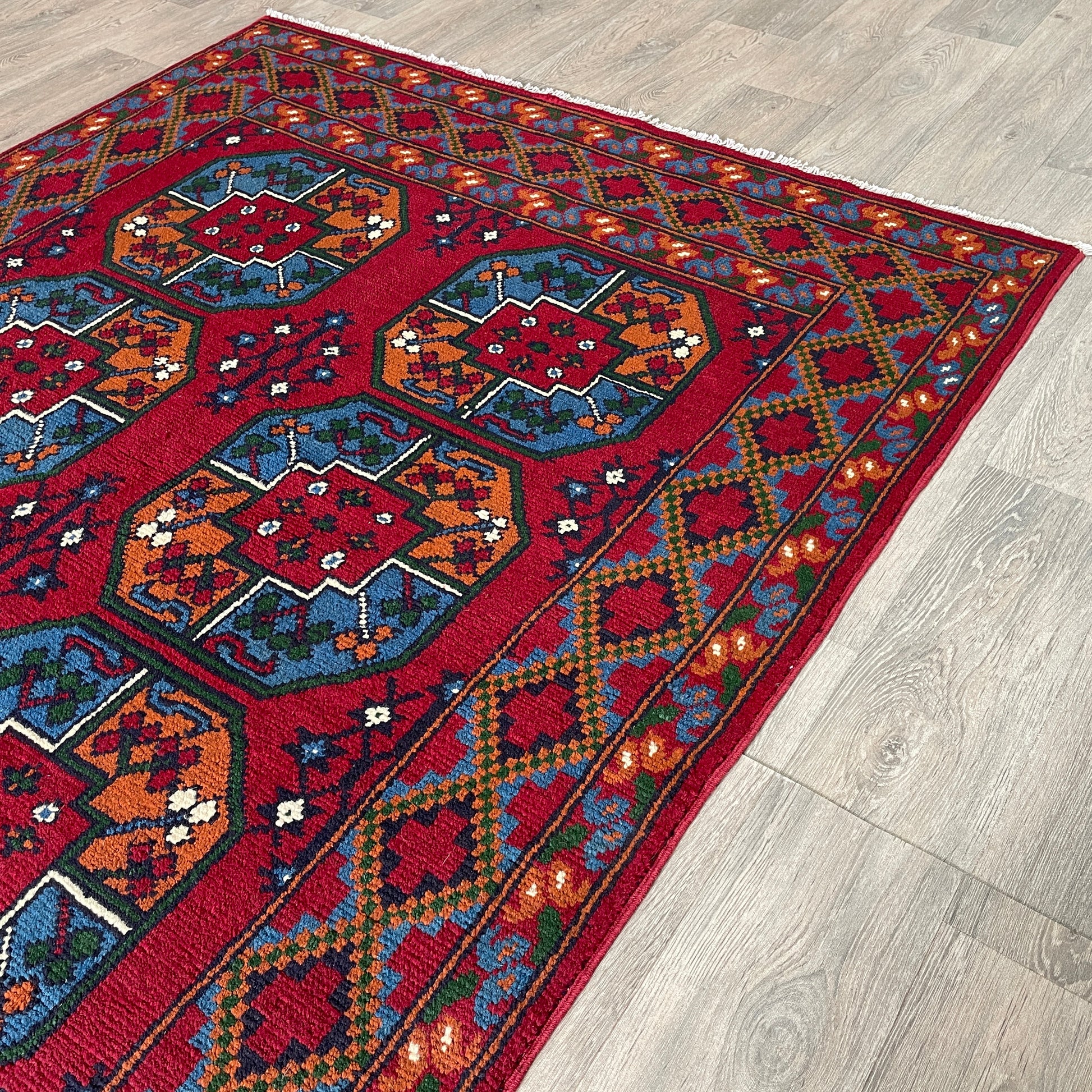 199 x 145 cm | Afghan Aqcha Rug