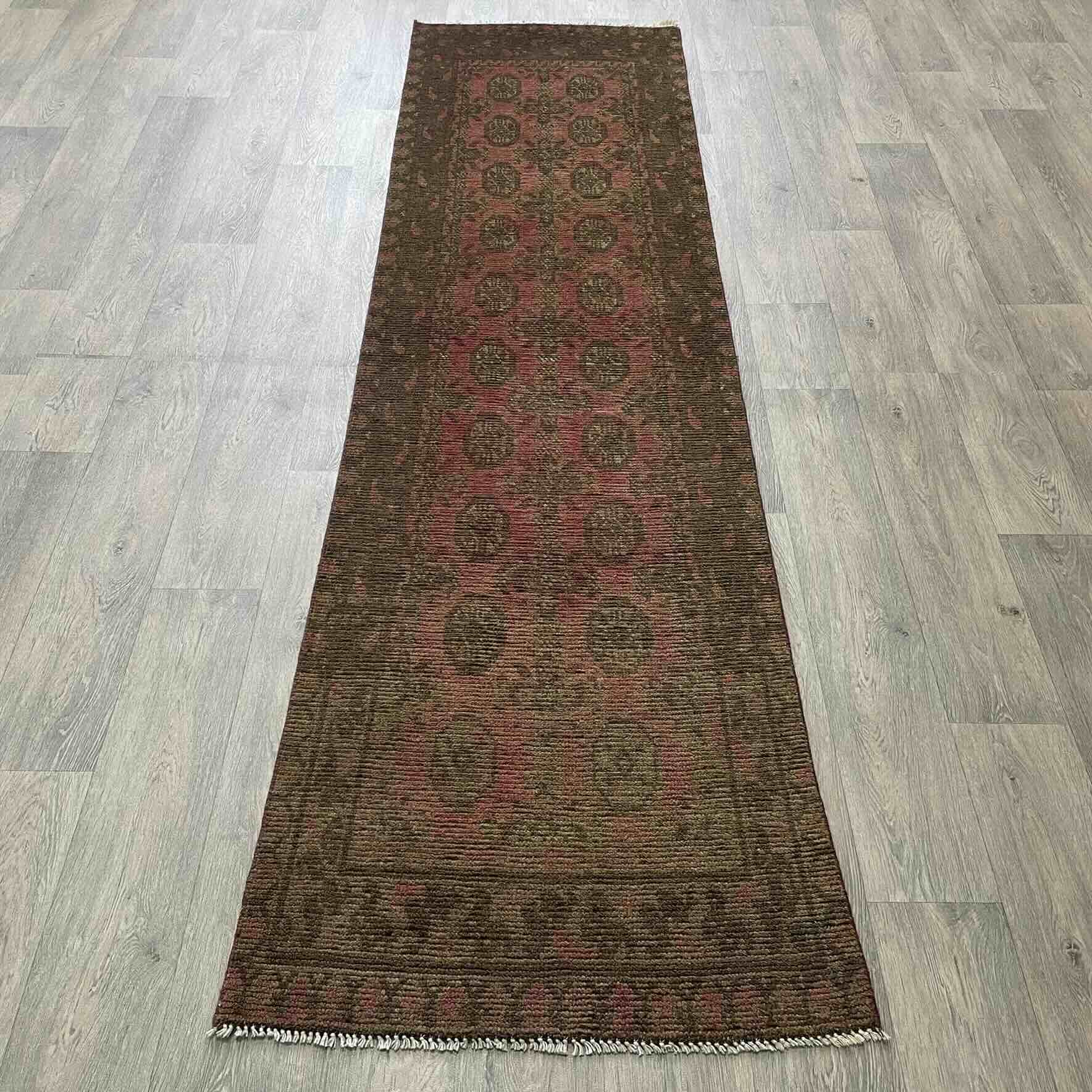 Old Afghan Aqcha Runner c. 1980