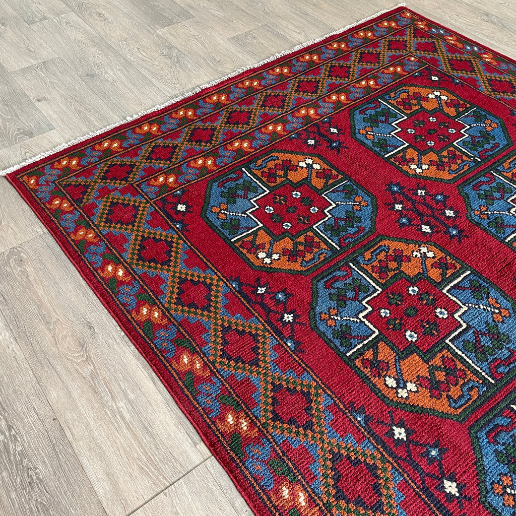 199 x 145 cm | Afghan Aqcha Rug