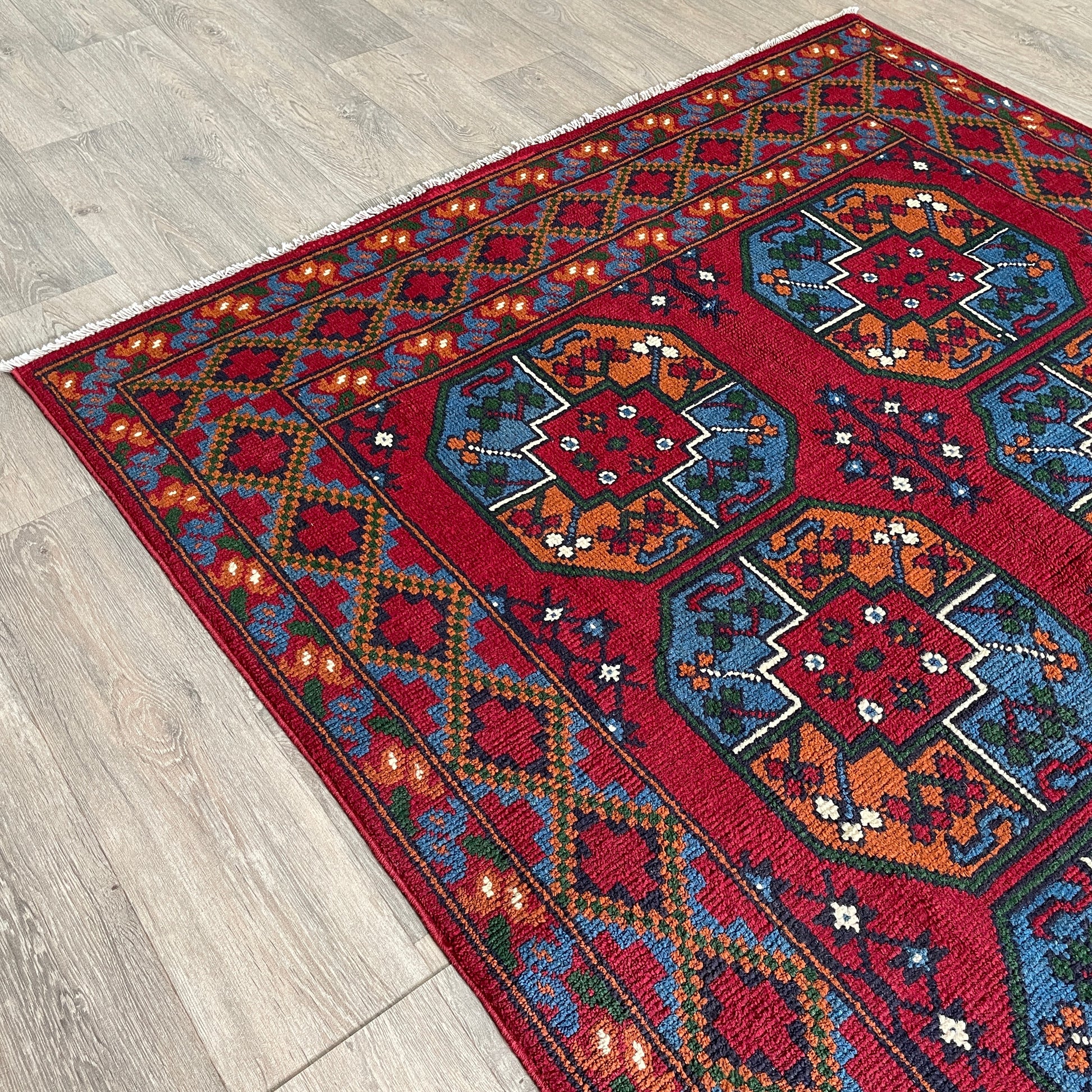 199 x 145 cm | Afghan Aqcha Rug