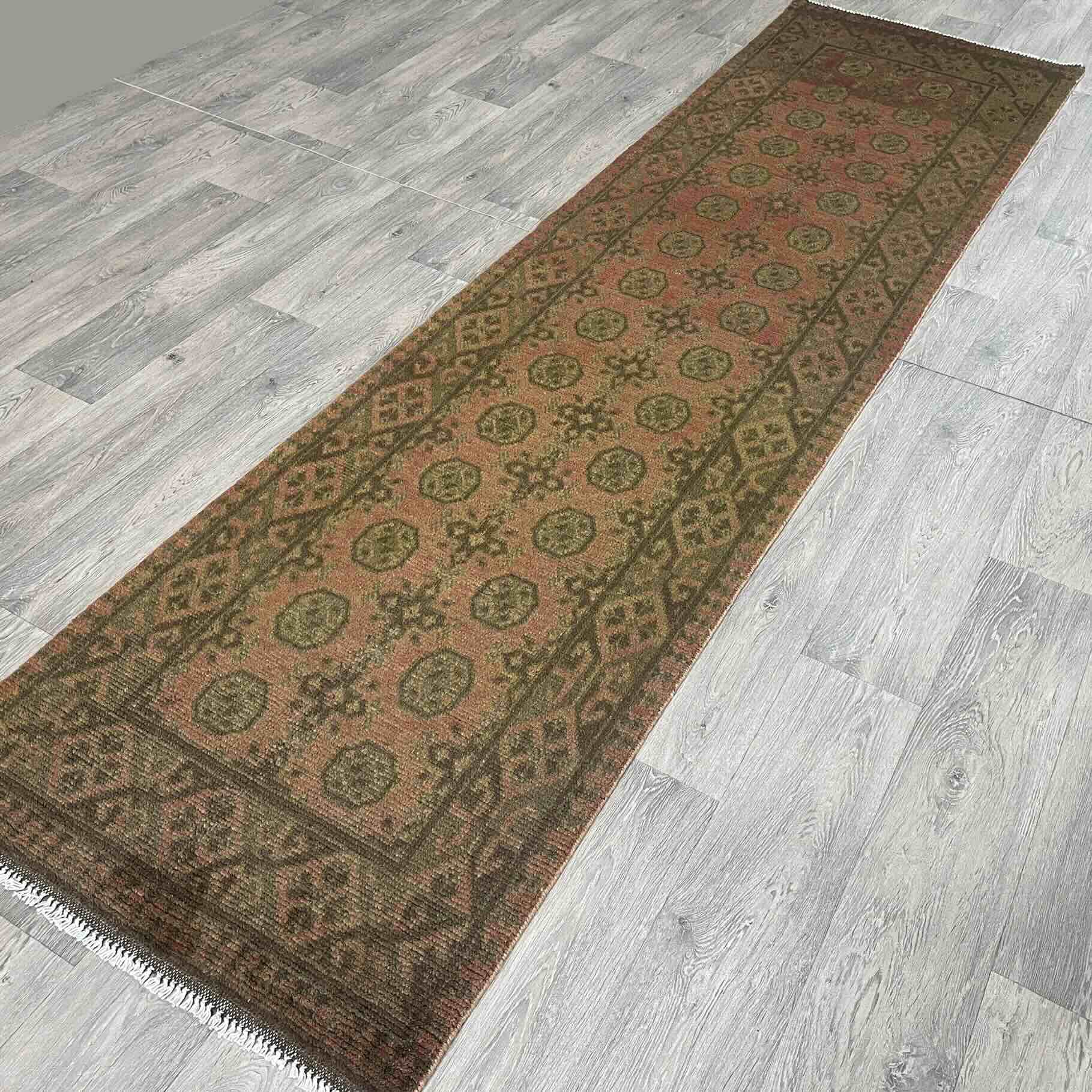 Old Afghan Aqcha Runner c. 1980