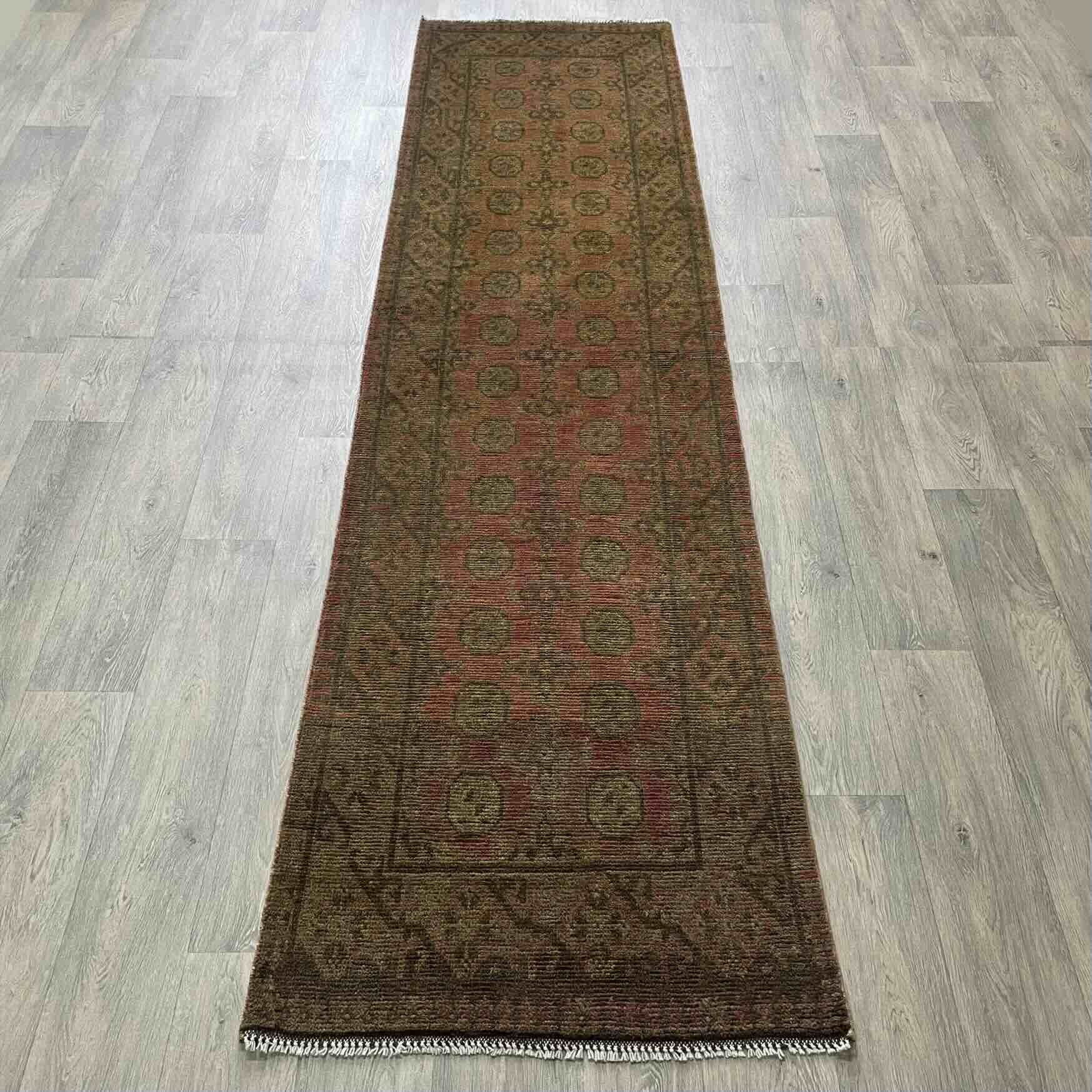 Old Afghan Aqcha Runner c. 1980