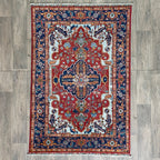 183 x 121 cm | Afghan Heriz Rug - Khorasan Rugs