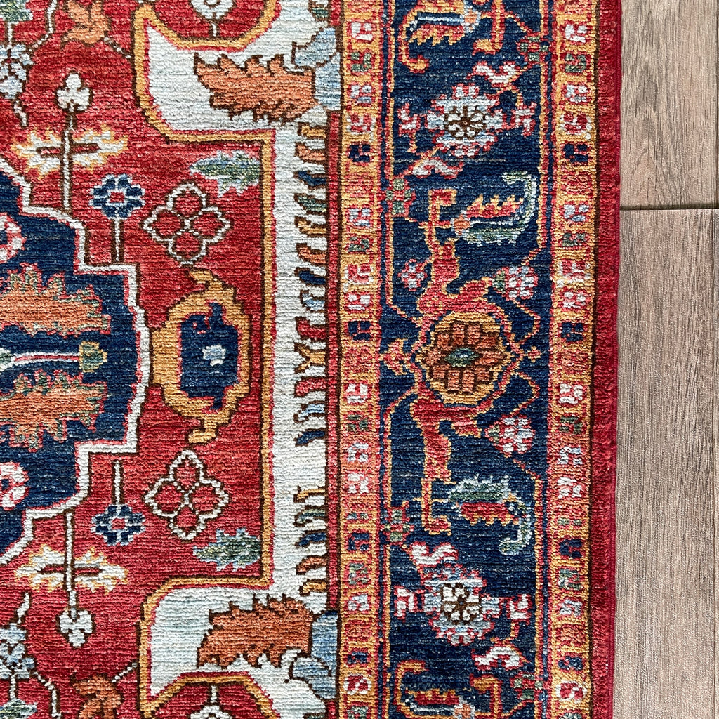 183 x 121 cm | Afghan Heriz Rug