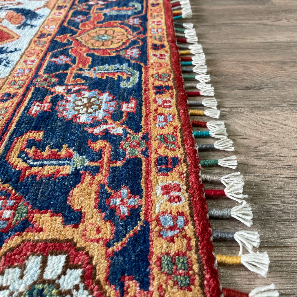 183 x 121 cm | Afghan Heriz Rug