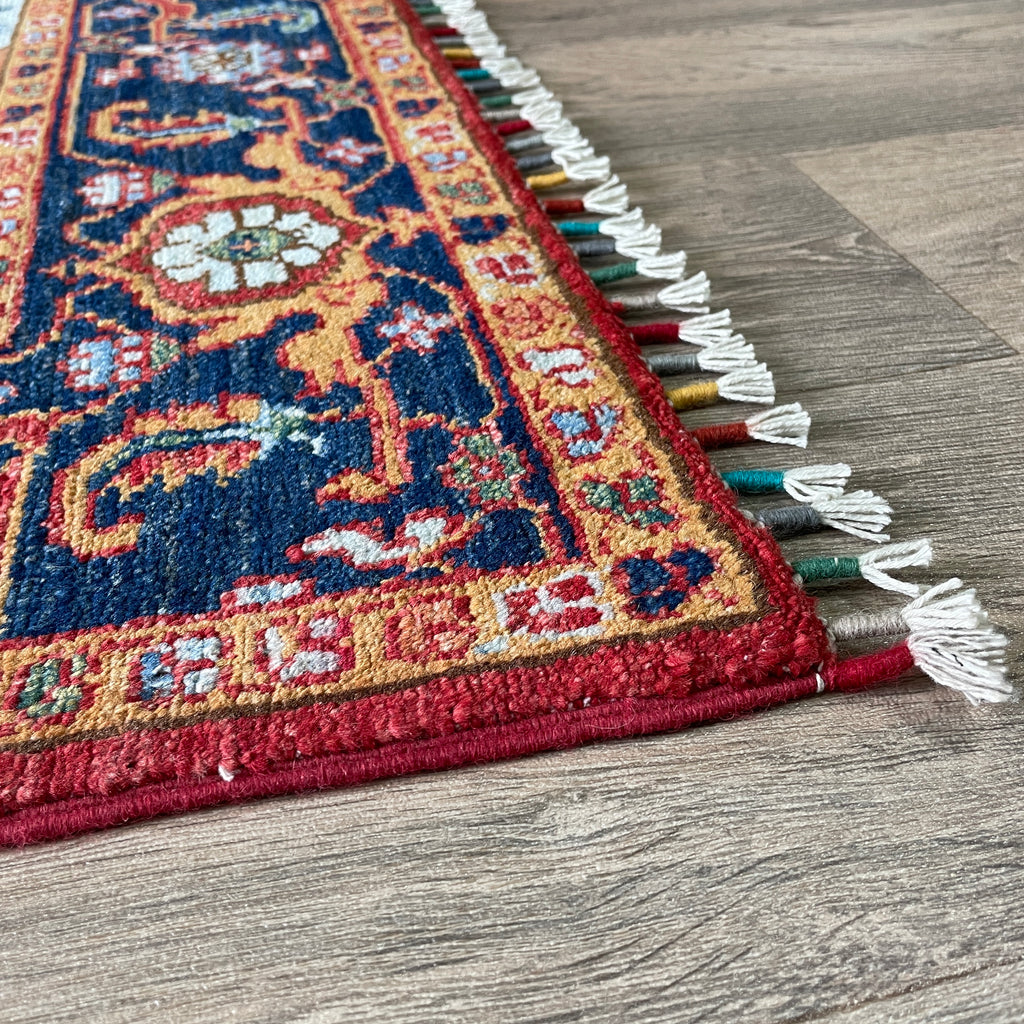 183 x 121 cm | Afghan Heriz Rug