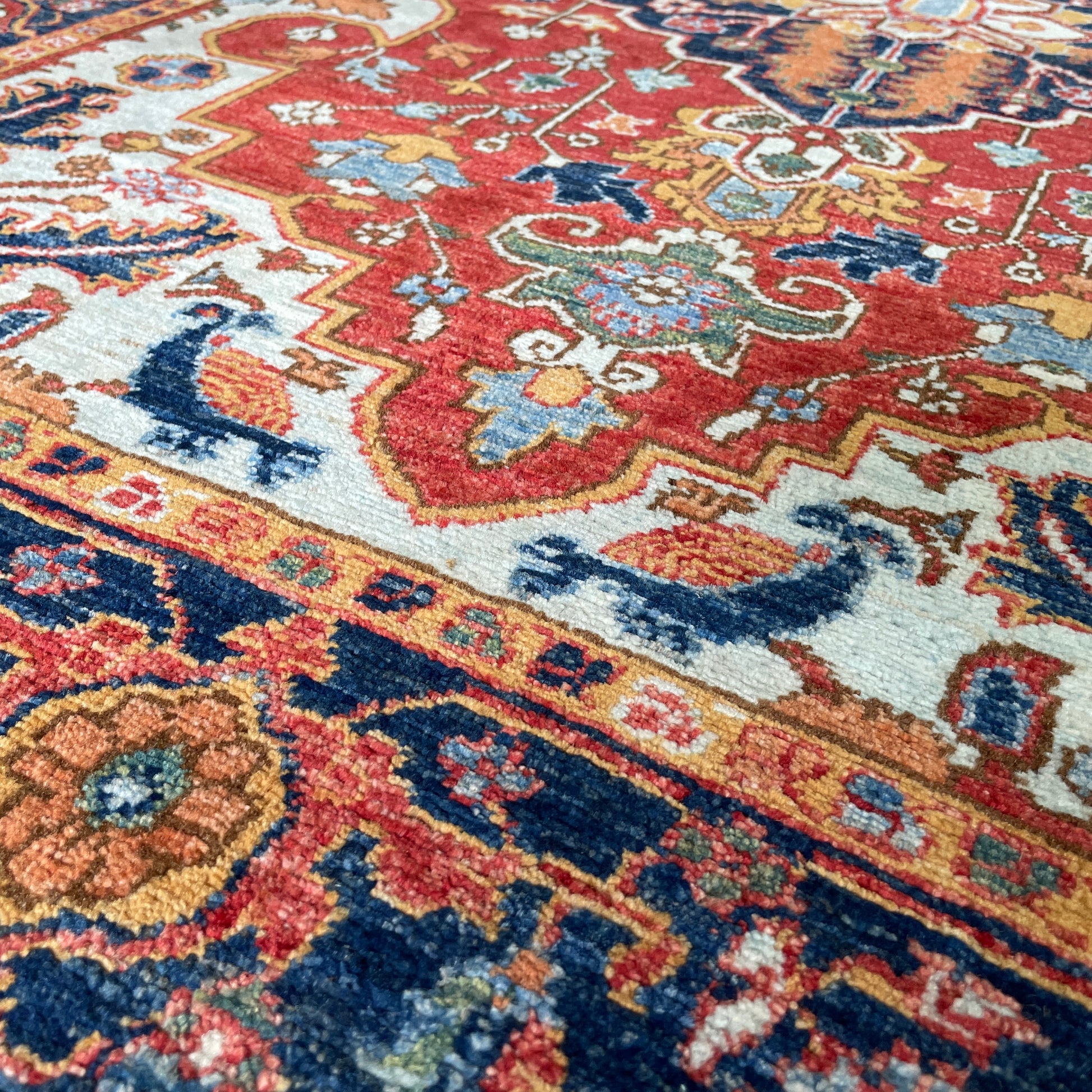 183 x 121 cm | Afghan Heriz Rug