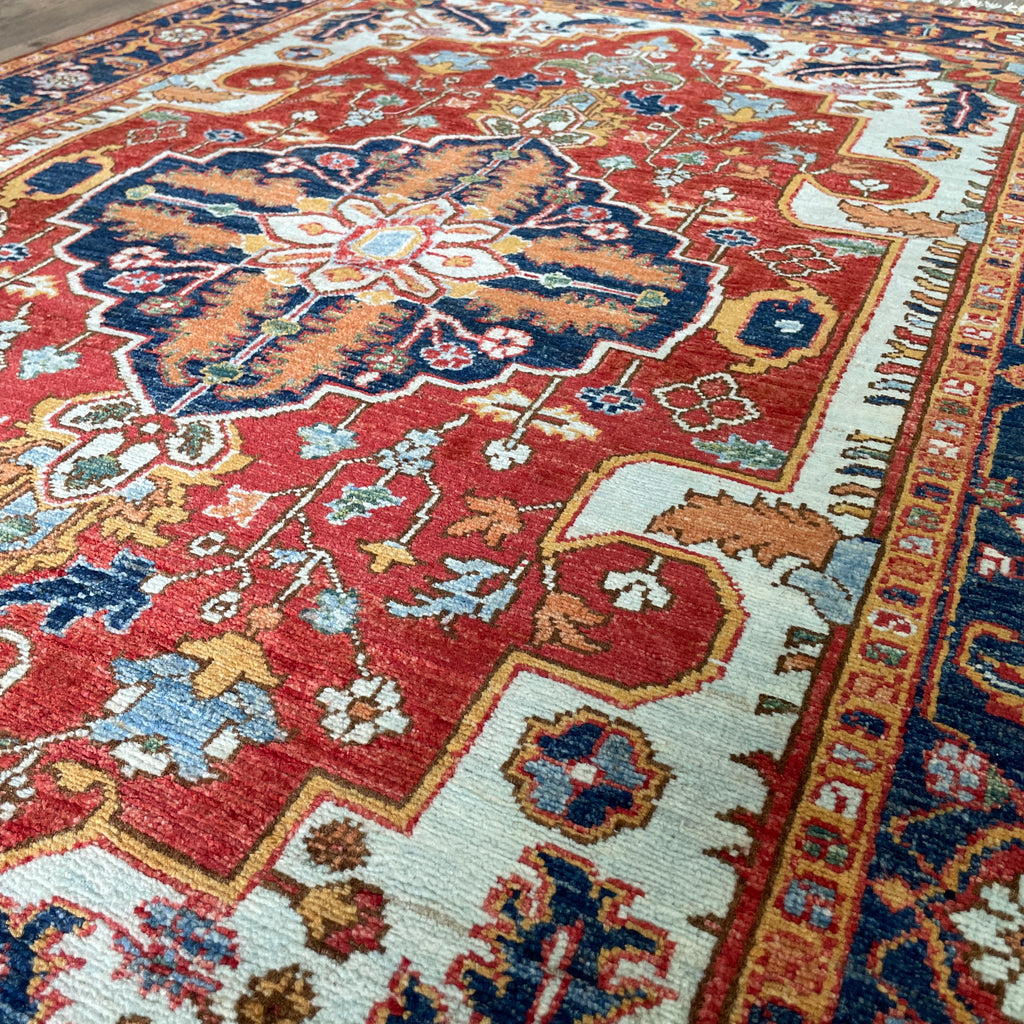 183 x 121 cm | Afghan Heriz Rug
