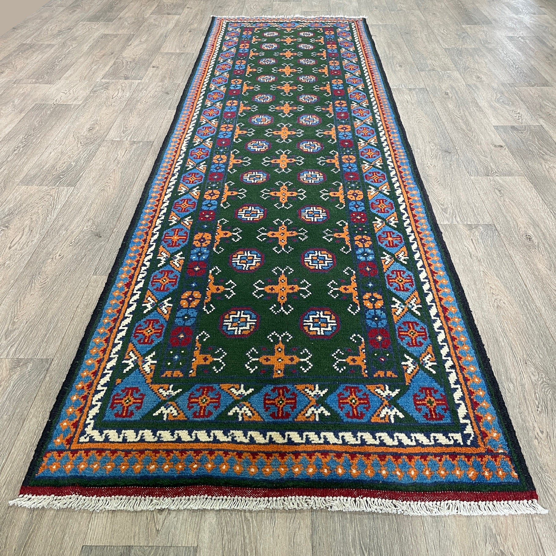286 x 82 cm | Afghan Aqcha Runner