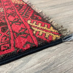 Vintage Afghan Aqcha Rug c. 1970