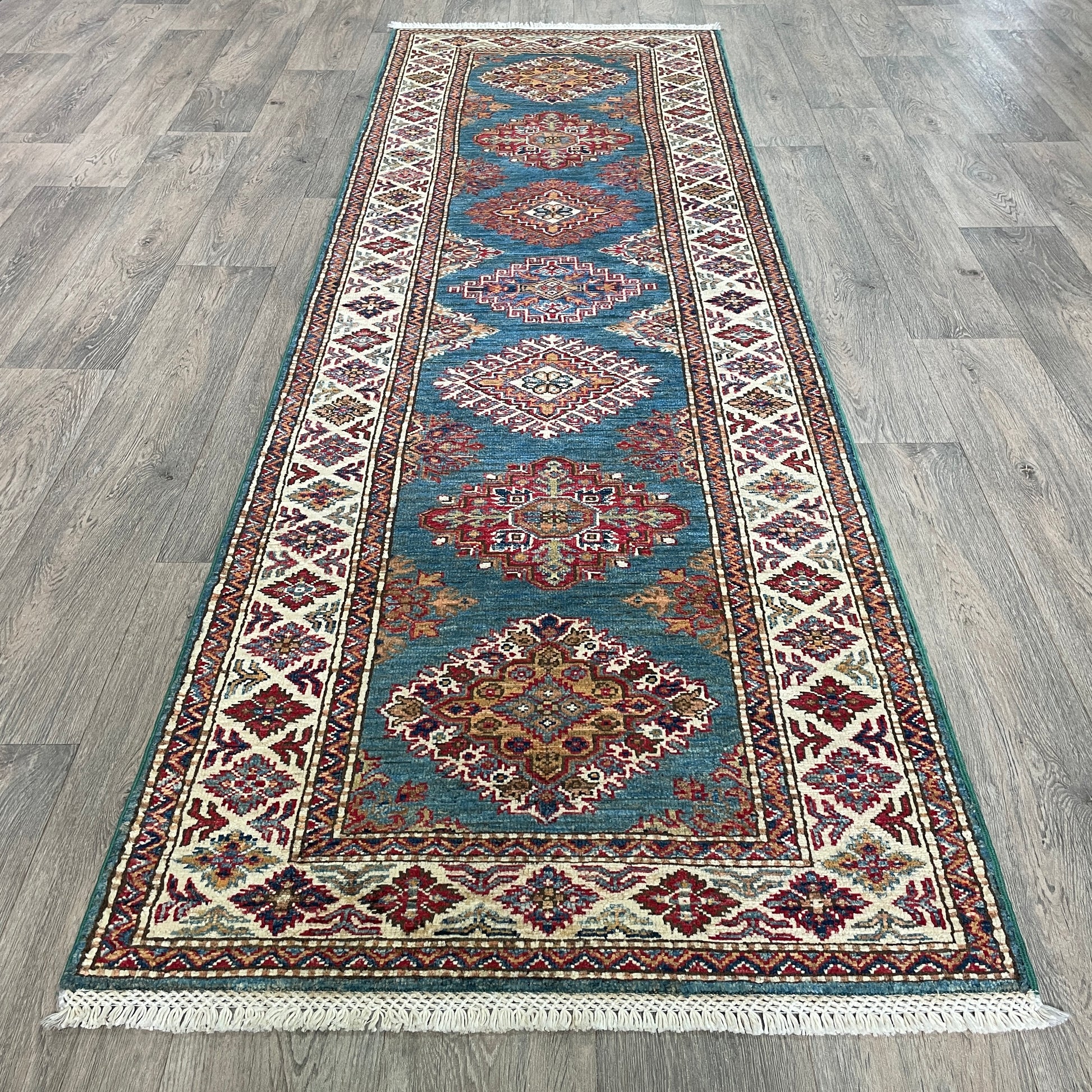 255 x 80 cm | Afghan Super Kazak Runner