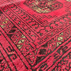 Vintage Afghan Aqcha Rug c. 1970