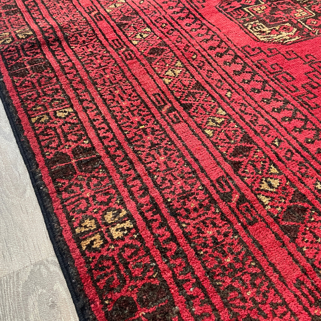 Vintage Afghan Aqcha Rug c. 1970