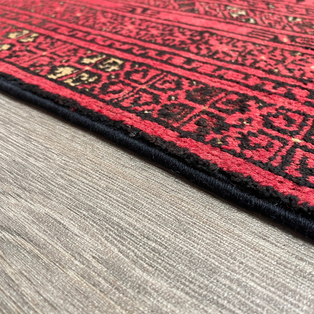Vintage Afghan Aqcha Rug c. 1970