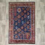 204 x 126 cm | Afghan Caucasian Shirvan Rug - Khorasan Rugs