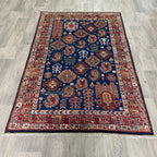 204 x 126 cm | Afghan Caucasian Shirvan Rug - Khorasan Rugs