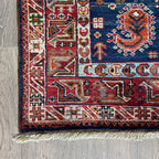 204 x 126 cm | Afghan Caucasian Shirvan Rug - Khorasan Rugs