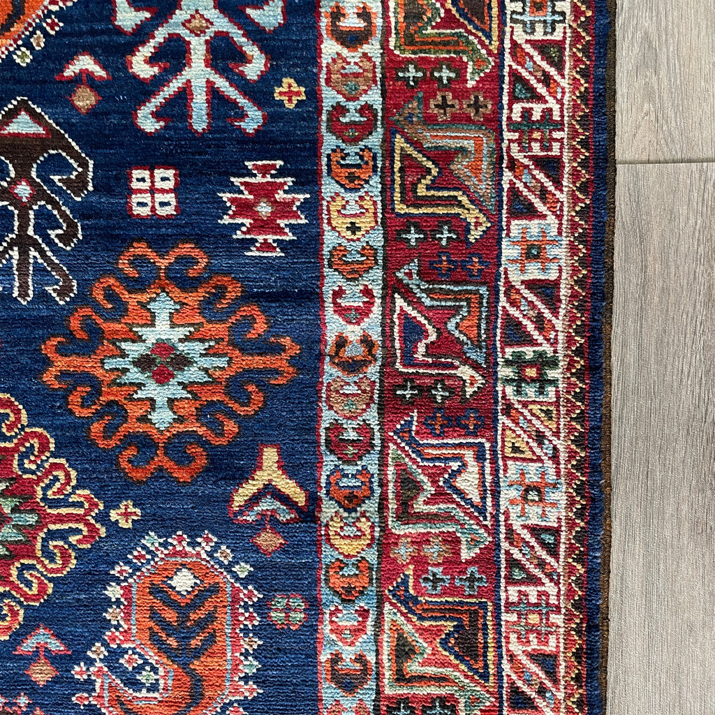 204 x 126 cm | Afghan Caucasian Shirvan Rug