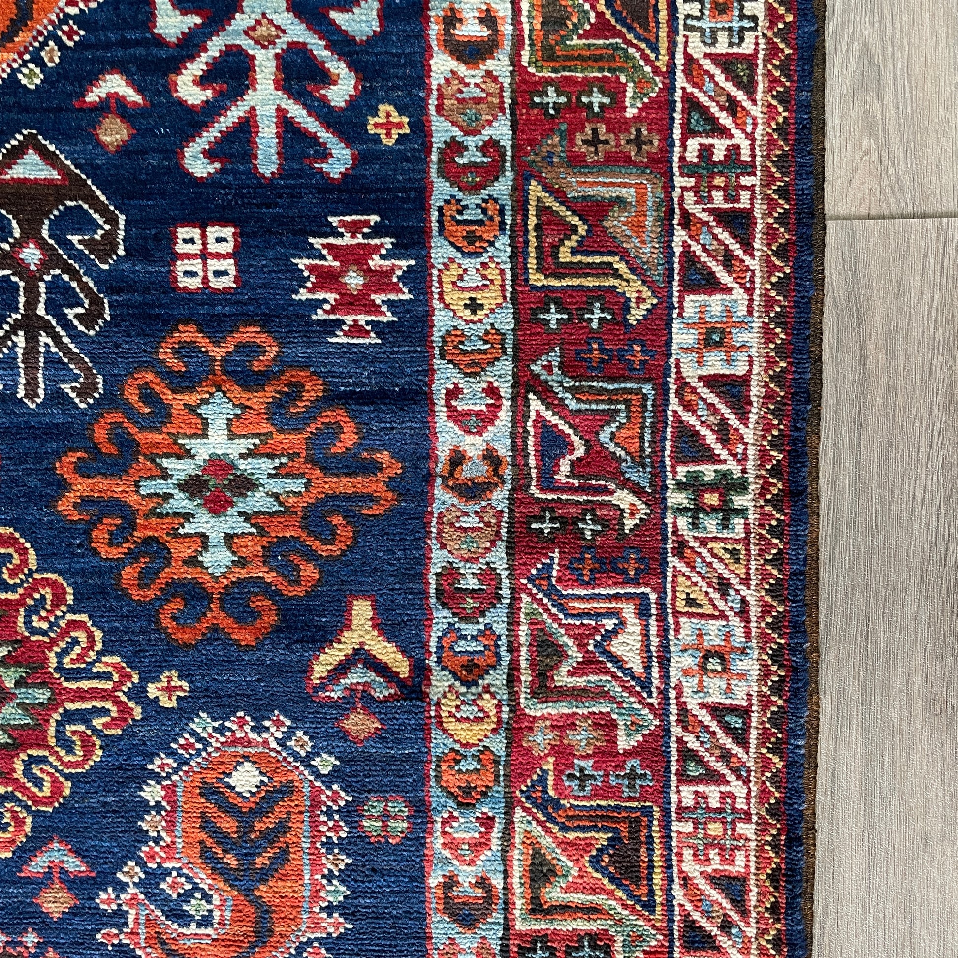 204 x 126 cm | Afghan Caucasian Shirvan Rug