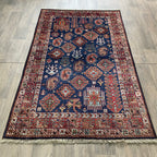 204 x 126 cm | Afghan Caucasian Shirvan Rug - Khorasan Rugs