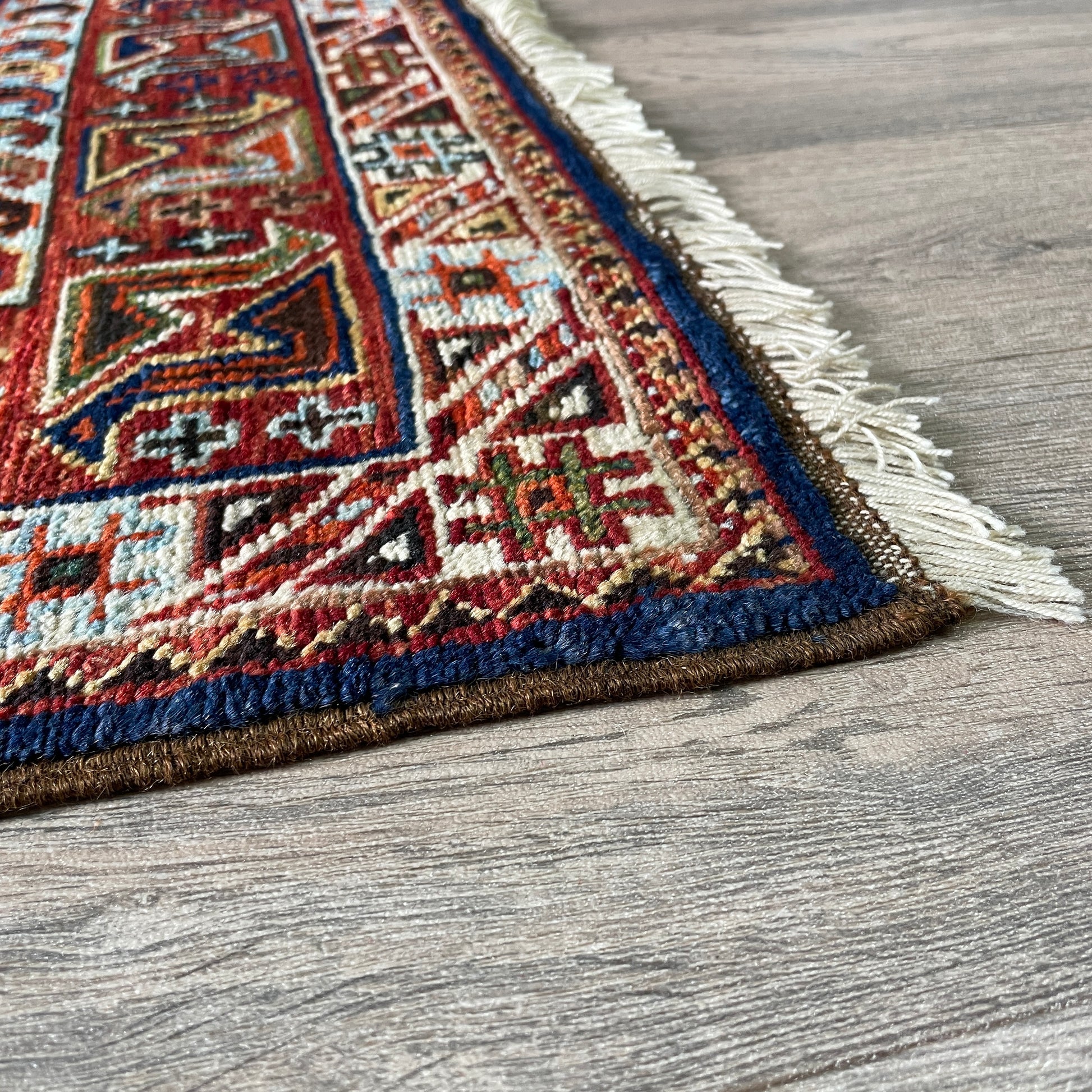 204 x 126 cm | Afghan Caucasian Shirvan Rug