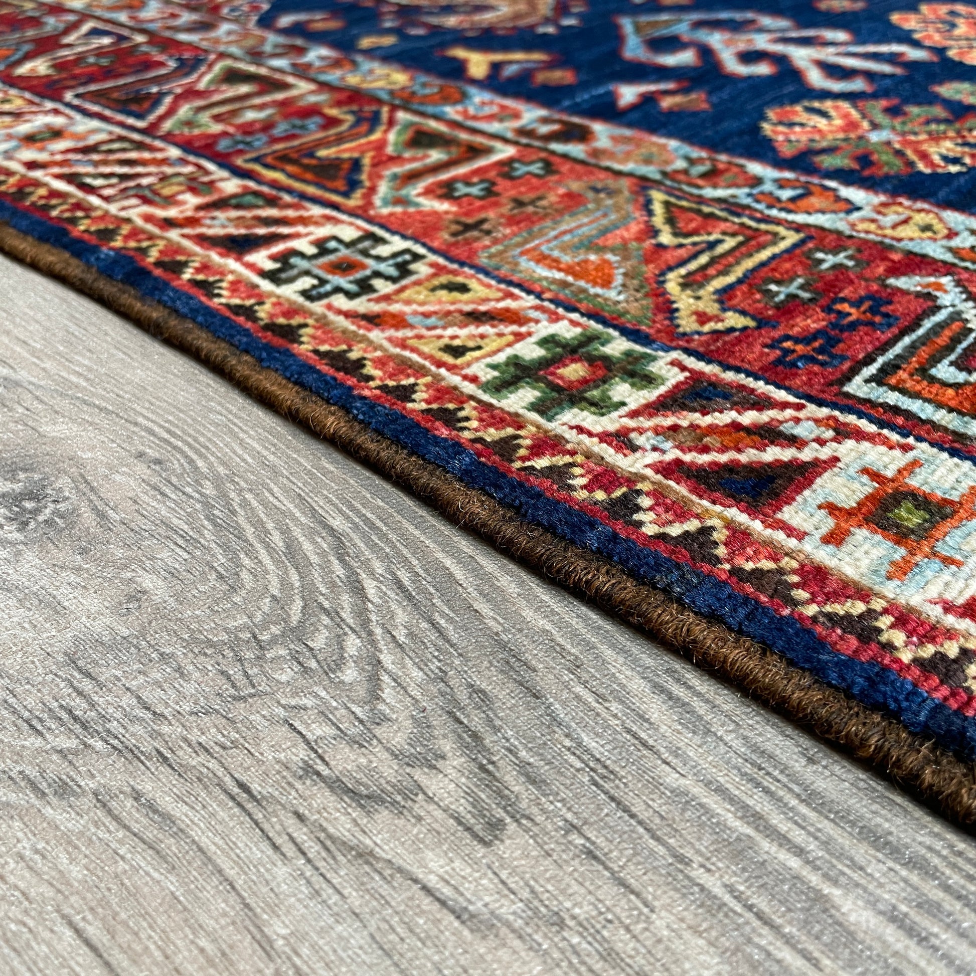 204 x 126 cm | Afghan Caucasian Shirvan Rug