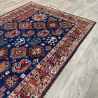 204 x 126 cm | Afghan Caucasian Shirvan Rug - Khorasan Rugs