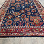 204 x 126 cm | Afghan Caucasian Shirvan Rug - Khorasan Rugs