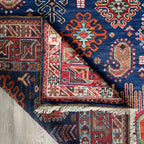 204 x 126 cm | Afghan Caucasian Shirvan Rug - Khorasan Rugs