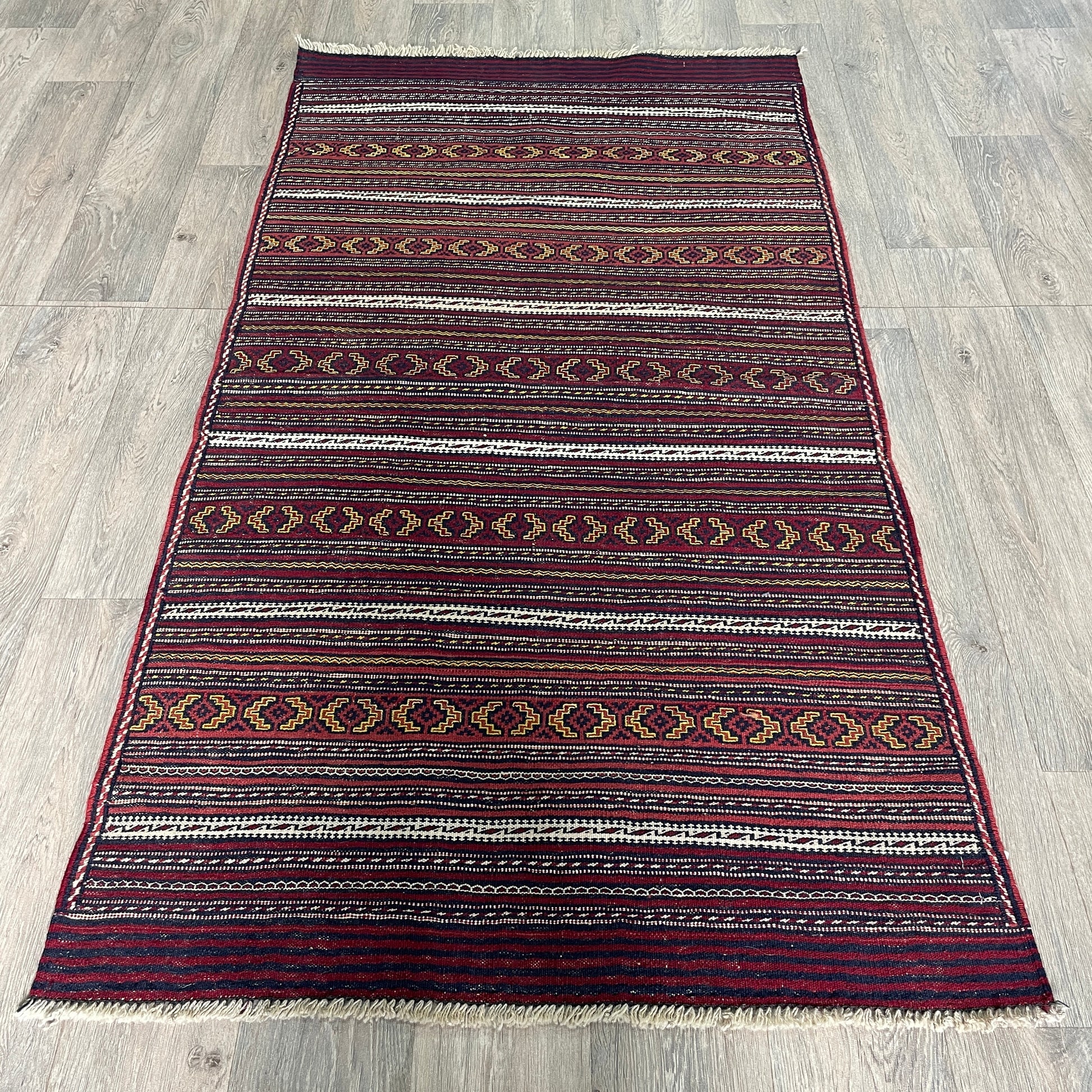 182 x 97 cm | Afghan Jajim Kilim Rug