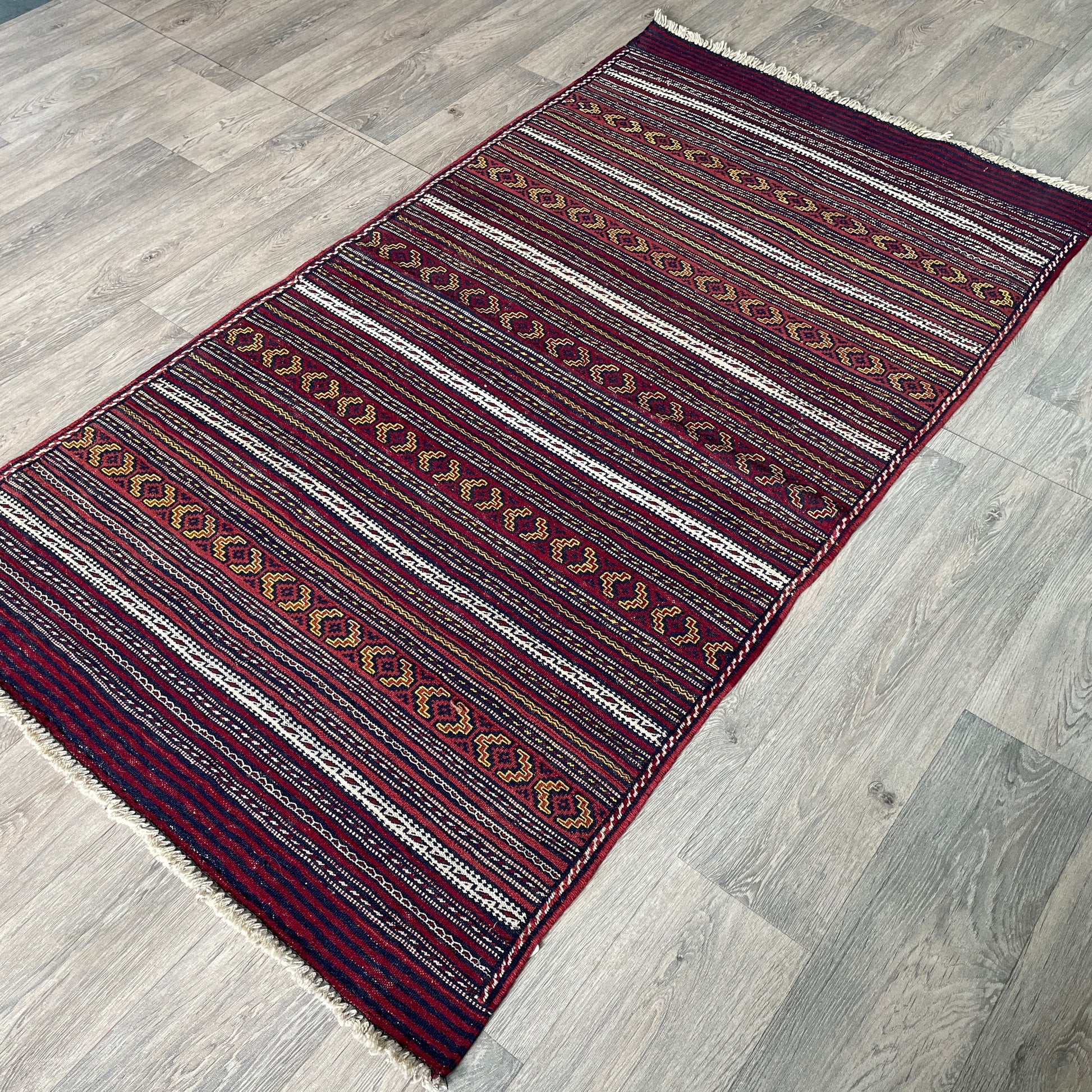 182 x 97 cm | Afghan Jajim Kilim Rug