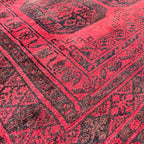 Vintage Afghan Aqcha Rug c. 1970